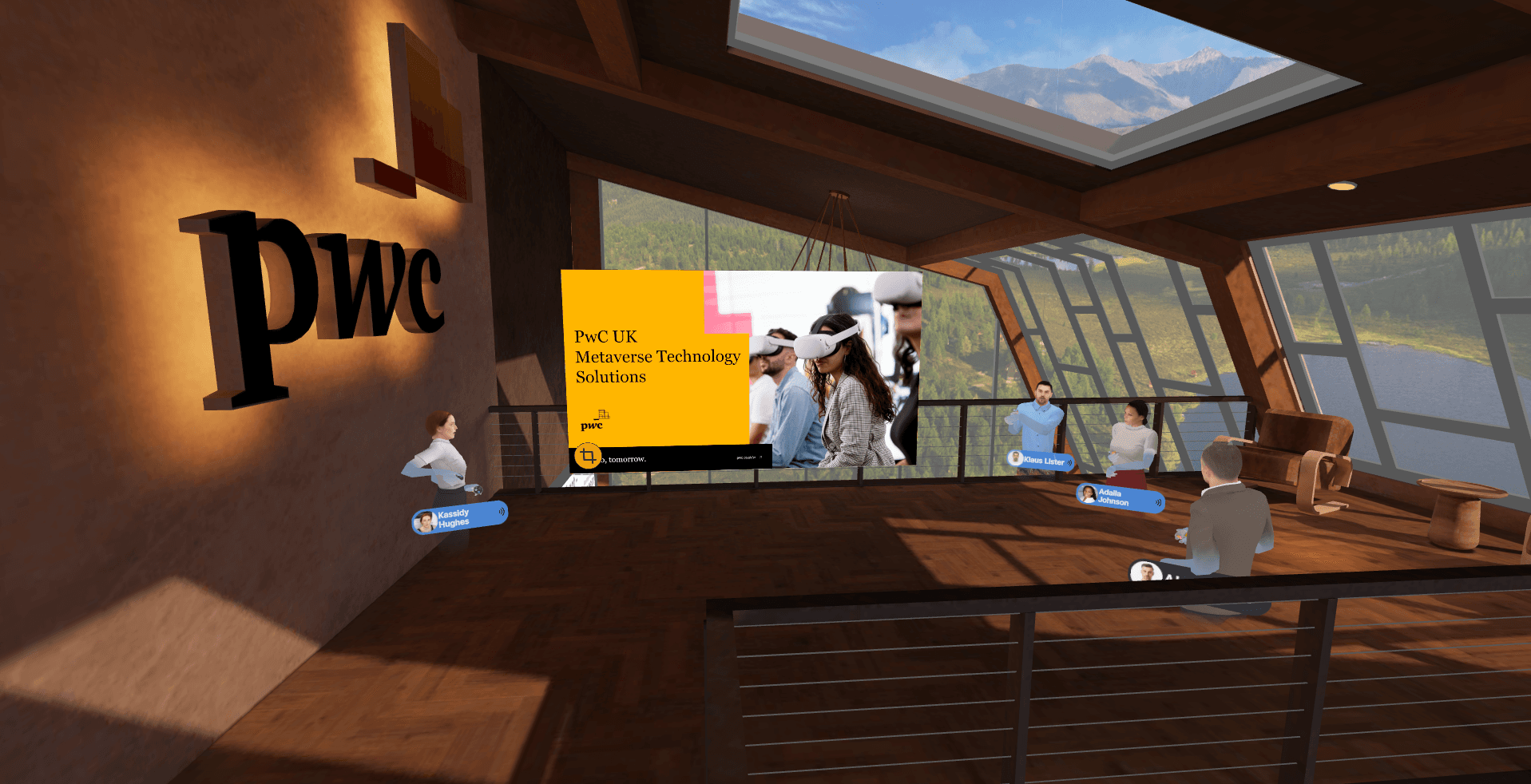 Preparing PwC’s workforce for client meetings in the metaverse