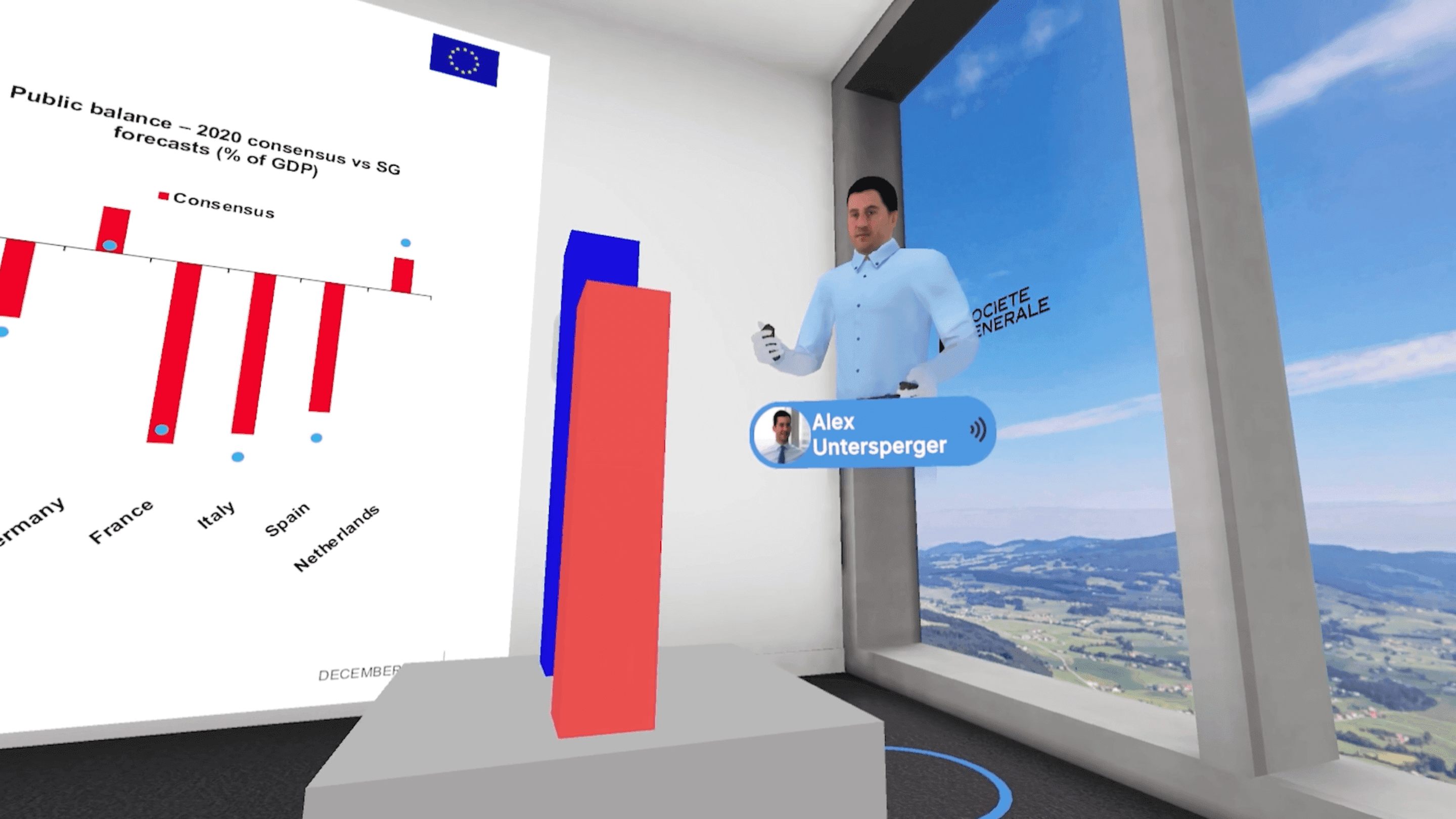 Societe Generale plans a company VR rollout and entry into the Metaverse