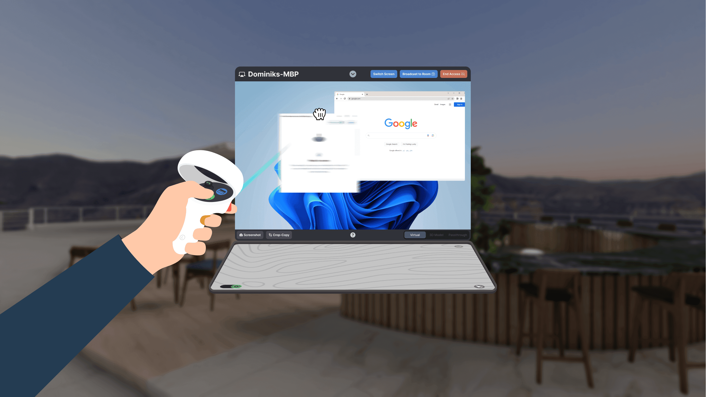 Advanced Workstation: The Future of Virtual Collaboration