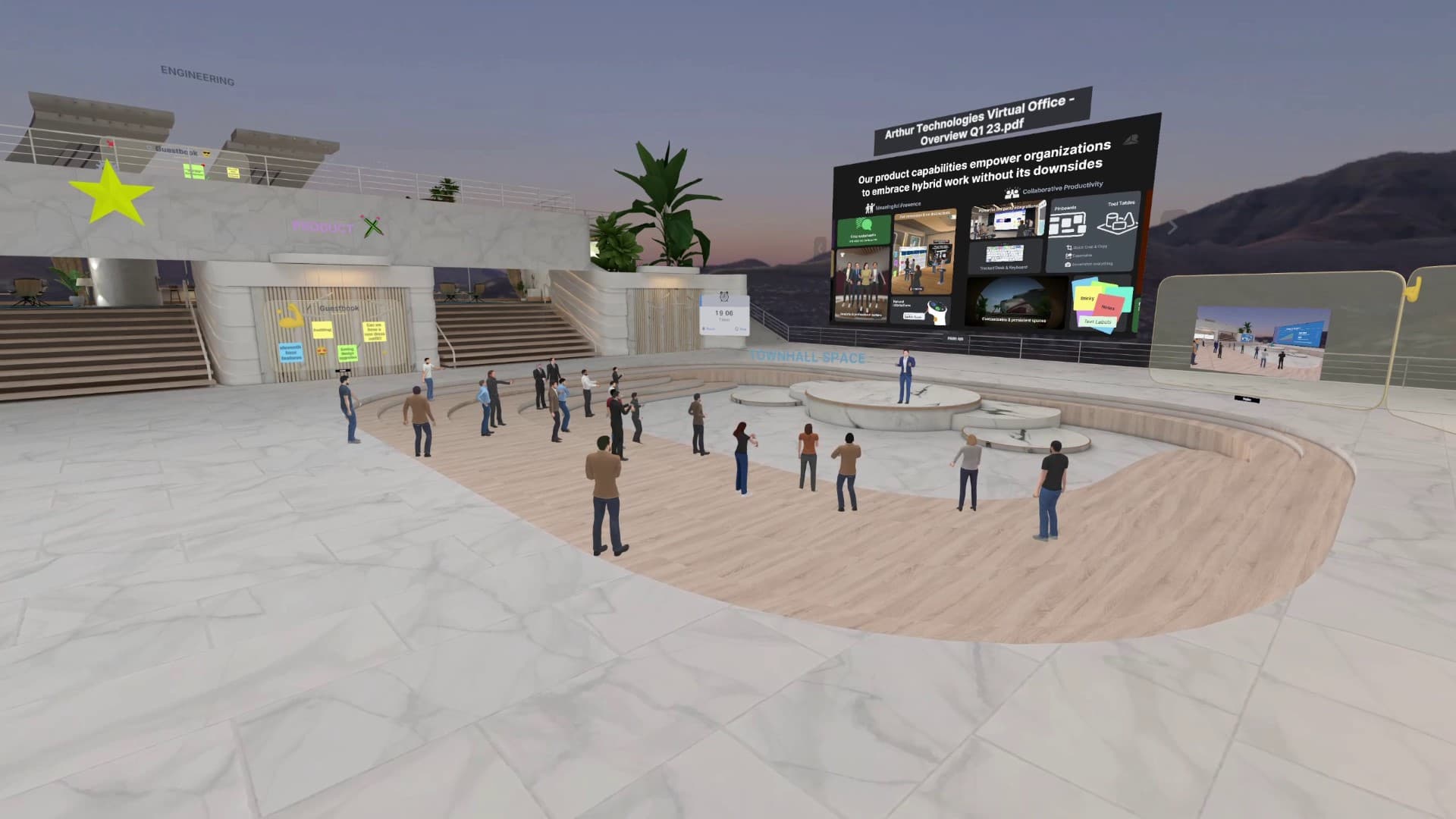 Building a connected workforce in VR