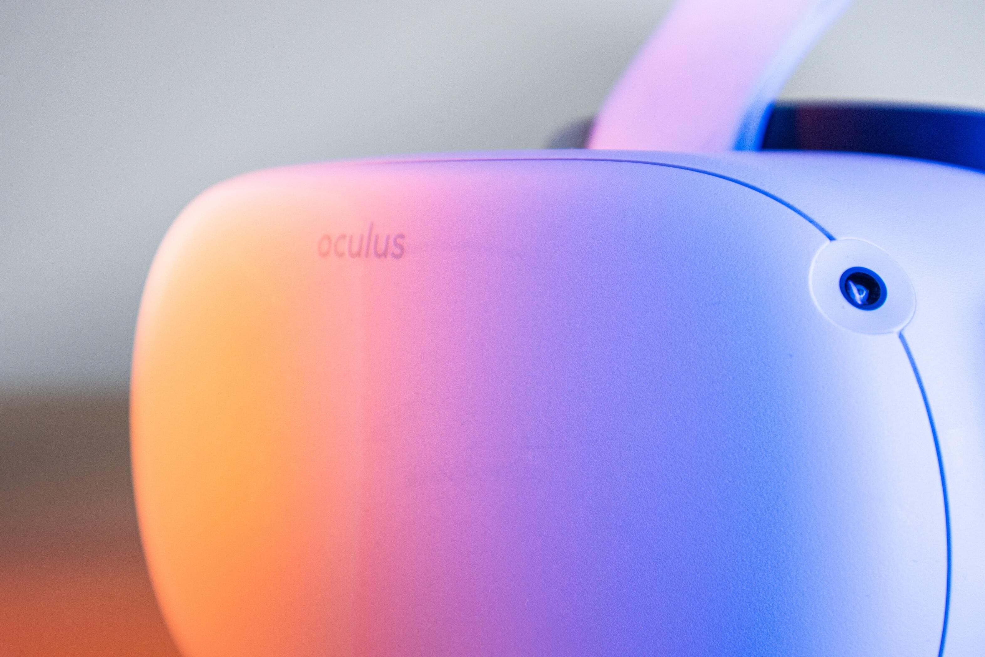 Meta's Oculus Quest 2 device which is used to access the Metaverse