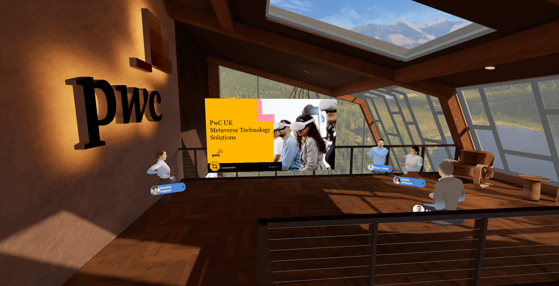 Preparing PwC’s workforce for client meetings in the metaverse