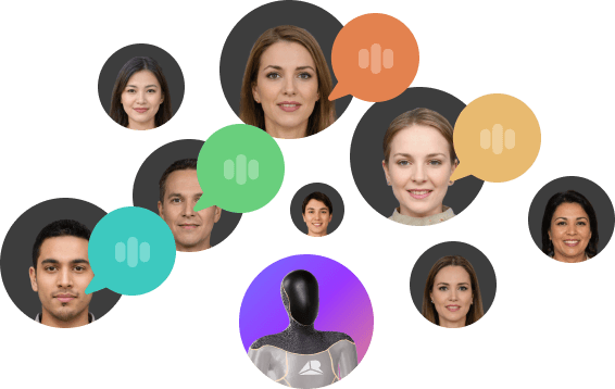Visual of asynchronous team alignment and progress tracking